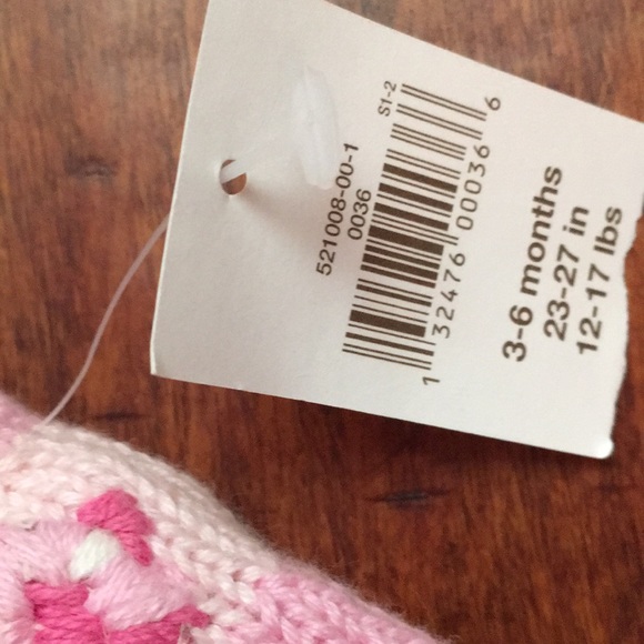 Newborn Baby Gap Pink Cardigan - Picture 3 of 3